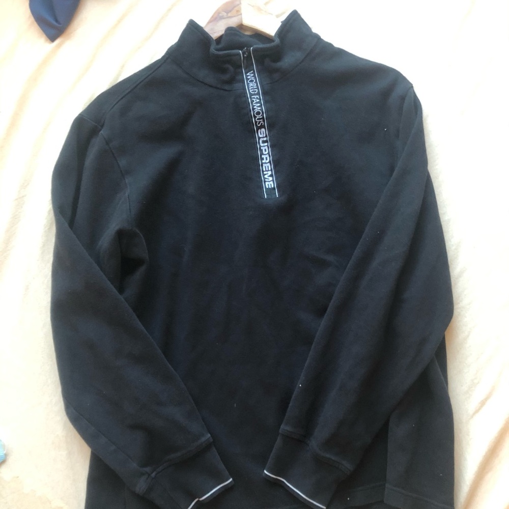 Supreme Quarter Zip Sweater